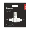 LENOVO 256GB Metal OTG USB Flash Drive 3.2 Type C 2 in 1 USB Stick Dual For Computers and Smartphones TPCU-301