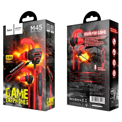 HOCO Gaming Handsfree/Earphones M45 Promenade With Microphone