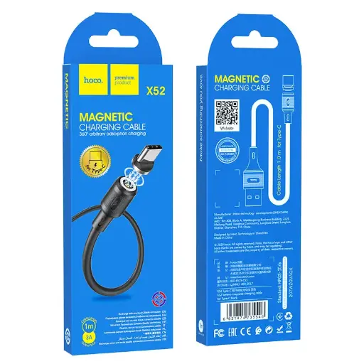 HOCO USB to Type-C Magnetic Charging Cable X-52